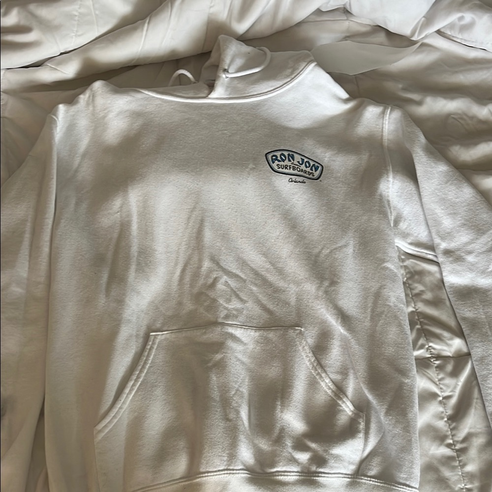 Ron Jon Classic White Hoodie